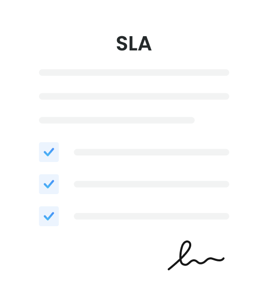 A completed SLA