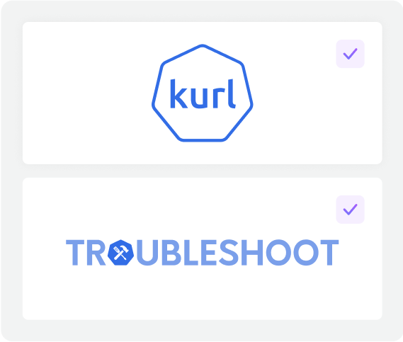 kurl and troubleshoot logos