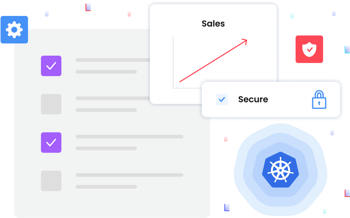 a variety of charts showing metrics around software installation 